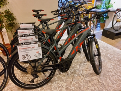 E-Bikes Raymon E-Tourray neu eingetroffen